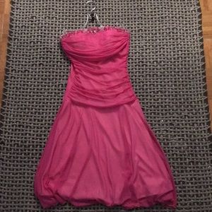Teeze Me Formal Strapless Dress